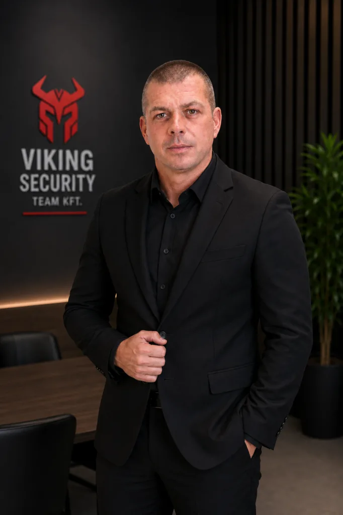 Péter Dura, managing director of Viking Security Team Kft.